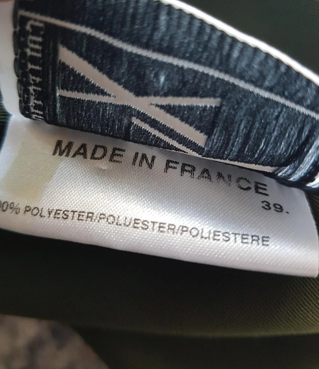 🗿Veste vintage chic XY WEILL Kaki & Déco Dorada - T.42 (Made in France) – photo 7